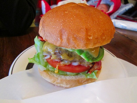 ベーコンチーズバーガー